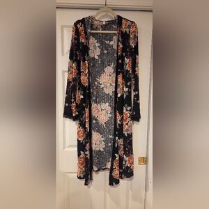 Hooded Long Duster